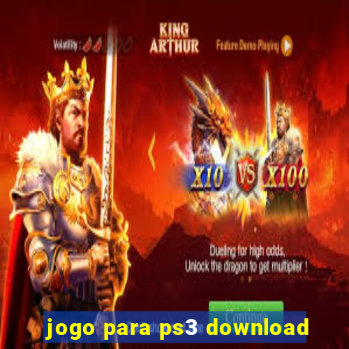 jogo para ps3 download